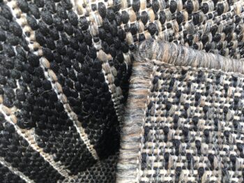 Oriental Weavers, Kusový koberec Sisalo / DAWN 706 / J48H – na von aj na doma, 66x120, šedá, chodba / predsieň