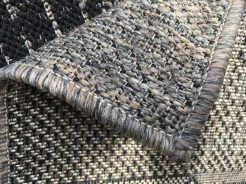 Oriental Weavers, Kusový koberec Sisalo / DAWN 706 / J48H – na von aj na doma, 66x120, šedá, chodba / predsieň