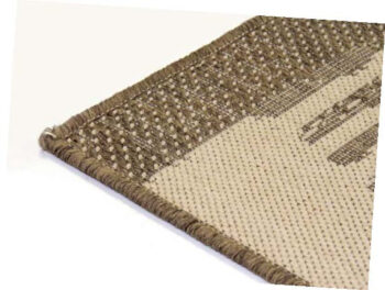 Oriental Weavers, Kusový koberec Sisalo / DAWN 706 / J84N – na von aj na doma, 160x230, béžová, chodba / predsieň