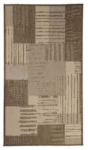 Oriental Weavers, Kusový koberec Sisalo / DAWN 706 / J84N – na von aj na doma, 200x285, béžová, chodba / predsieň