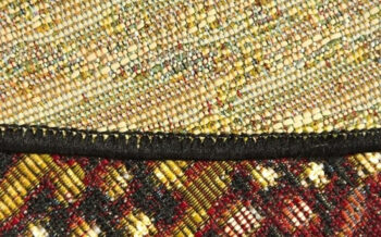 Oriental Weavers, Kusový koberec Zoya 418 X kruh – na von aj na doma, 200x200 (priemer) kruh, červená, chodba / predsieň