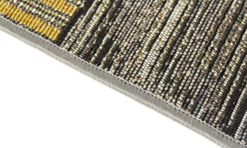 Oriental Weavers, Kusový koberec Zoya 820 E – na von aj na doma, 160x235, žltá, chodba / predsieň