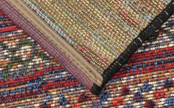 Oriental Weavers, Kusový koberec Zoya 821 R – na von aj na doma, 120x180, červená, chodba / predsieň