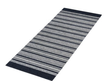 Oriental Weavers, PRE ZVIERATÁ: Prateľný Laos 125/999X, 55x85, čiernobiela, chodba / predsieň
