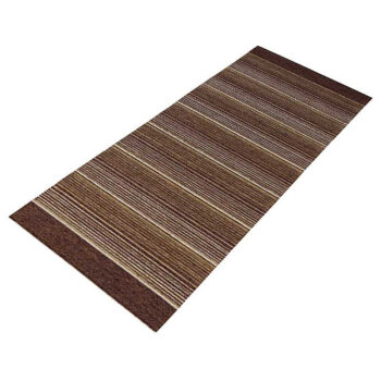 Oriental Weavers, Prateľný behúň Laos 142 / 999X, 75x160, hnedá, chodba / predsieň
