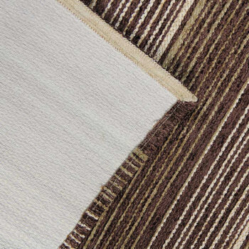 Oriental Weavers, Prateľný behúň Laos 142 / 999X, 75x160, hnedá, chodba / predsieň