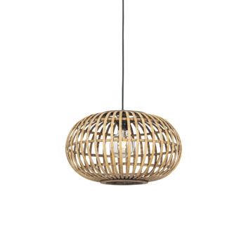 Orientálne závesné svietidlo bambus 44 cm - Amira
