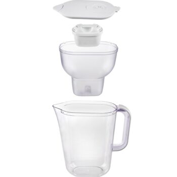 Orion 156019 Kanvica filtračná Carbo 3 l s filtrom, biela