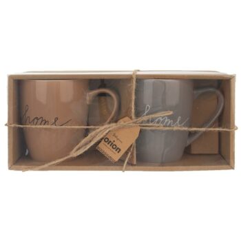 Orion 2-dielna sada hrnčekov HOME, 380 ml
