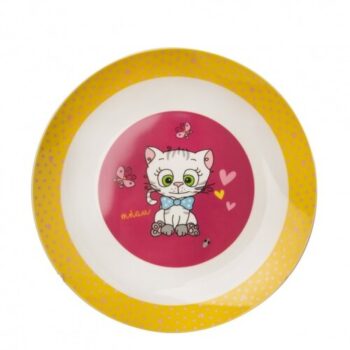 Orion 3dielna detská jedálenská súprava Kocúriky