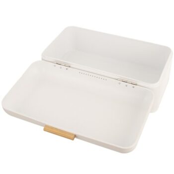 Orion Chlebovka plech/bambus 42x24x16,5 cm WHITELINE