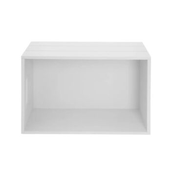 Orion Drevená debnička, biela, 26 x 16 x 11 cm​