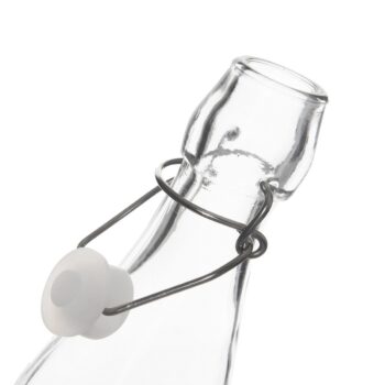 Orion Fľaša s klip uzáverom Vločka biela, 0,52 l, 520 ml