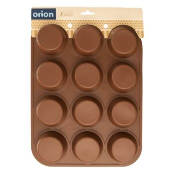 Orion Forma silikón MUFFINY 12 HNEDÁ