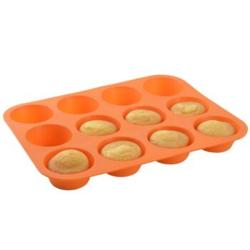 Orion Forma silikón MUFFINY 12 ORANŽOVÁ