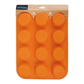Orion Forma silikón MUFFINY 12 ORANŽOVÁ