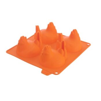 Orion Forma silikón sliepočky 4, oranžová