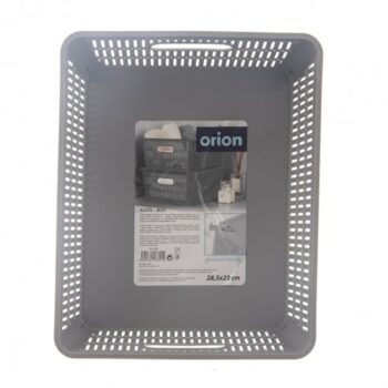 Orion Košík Nesta šedý 28,5 x 23cm, M