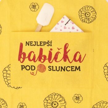 Orion Kuchynská zástera NEJLEPŠÍ BABIČKA