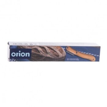 Orion Nôž na narezávanie chleba drevo/plast+5 ks žiletiek