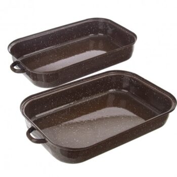 Orion Pekáč smalt BROWN, 42,5 x 27,5 cm, XL