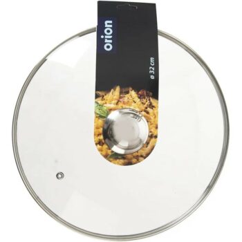 Orion Pokrievka sklenená s úchytom, 32 cm, 32 cm