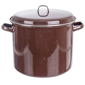 Orion Pokrievka smalt BROWN Lem, 37,5 cm