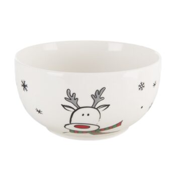 Orion Porcelánový hrnček s miskou Sob, 0,35 l