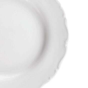 Orion Sada porcelánových mělkých talířů Mona lem 6ks, 24,5 cm