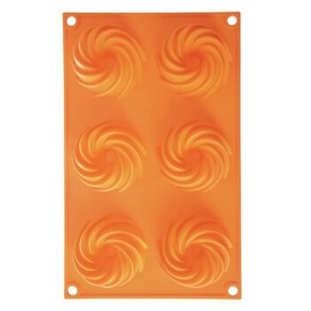 Orion Silikónová forma na venčeky, oranžová