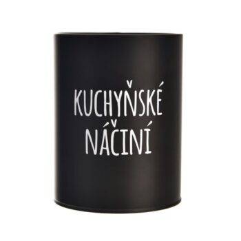 Orion Stojan na kuchynské náčinie BLACK
