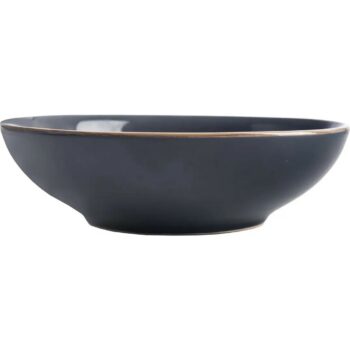 Orion Súprava keramických hlbokých tanierov Glaze sivá 20,5 cm, 6 ks