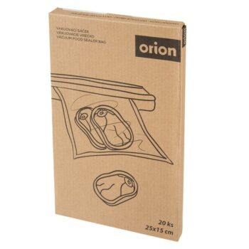 Orion Vrecko nylon do vákuovačky potravín 20 ks, 25 x 15 cm, S