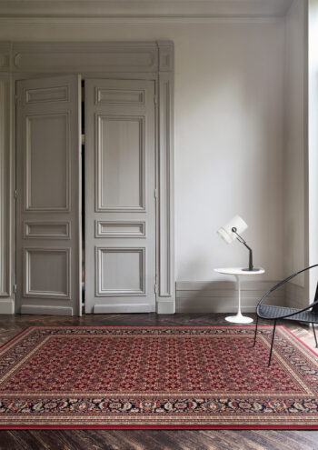 Osta, Kusový koberec Diamond 72240 300, 300x400, červená, chodba / predsieň