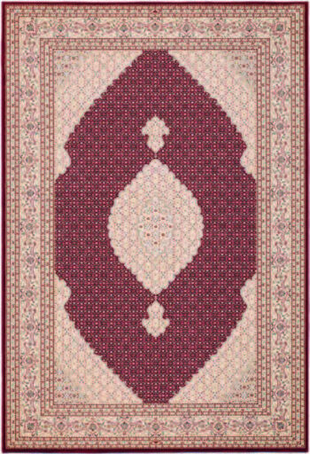 Osta, Kusový koberec Diamond 7254 301, 300x400, červená, chodba / predsieň