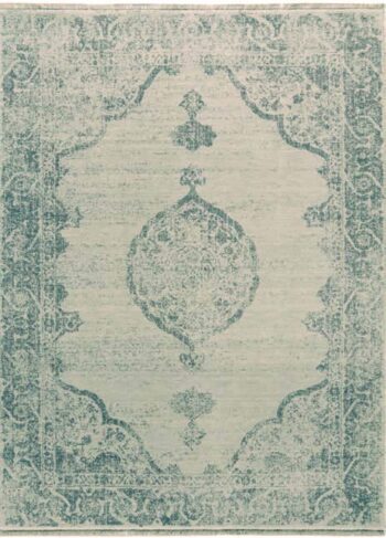 Osta, Kusový koberec Djobie 4568 621, 85x155, modrá, chodba / predsieň
