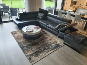 Osta, Kusový koberec Djobie 4583 621, 170x235, modrá, chodba / predsieň