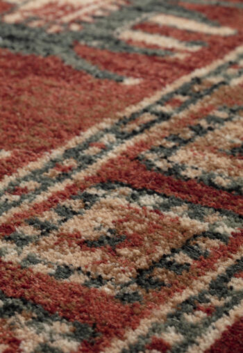 Osta, Kusový koberec Kashqai (Royal Herritage) 4301 300, 200x300, červená, chodba / predsieň