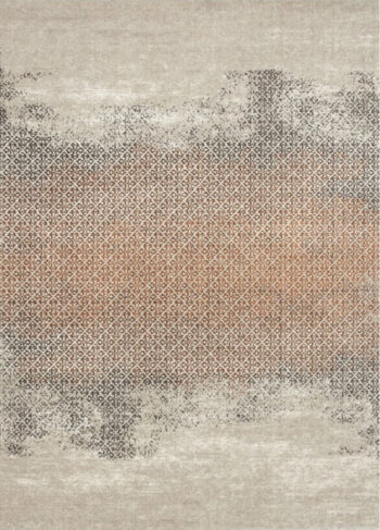 Osta, Kusový koberec Patina 41048/002, 200x290, oranžová, chodba / predsieň