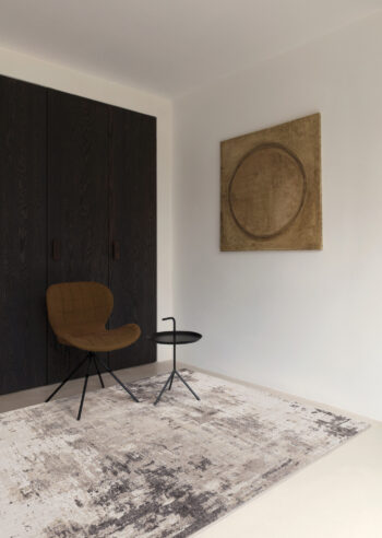 Osta, Kusový koberec Patina 41094/620, 135x200, šedá, obývacia izba