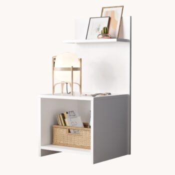 Nočný stolík PLUS 1 - Elegancia v bielom pre vašu spálňuZdokonalte svoj spálňový priestor s nočným stolíkom PLUS 1. Výrazná biela farba a minimalistický dizajn z neho robia ideálny kúsok nábytku pre modernú spálňu, ktorá sa nebojí zdôrazniť svoju eleganciu.Typ tovaru: Nočný stolíkMiesto použitia: SpálňaMateriál: Kvalitné LTD v dokonalej bielej farbeRozmer: 44,5 x 41,8 x 90 cmVybavenie:Odkladacia polica pre vaše obľúbené knihy, budík alebo iné potrebné predmetyKombinácia funkcionality a elegantného dizajnu - to je nočný stolík PLUS 1. Doprajte svojej spálni ten správny vzhľad a štýl.Dodávame v demonte.