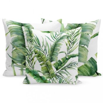 Ozdobné obliečky na vankúše s prírodným motívom 40x40 cm