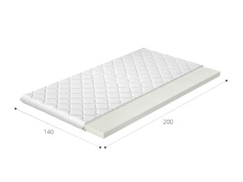 NABBI P30 140 obojstranný penový matrac (topper) PUR pena / látka – Obrázok 3