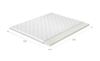 NABBI P30 200 obojstranný penový matrac (topper) PUR pena / látka – Obrázok 3