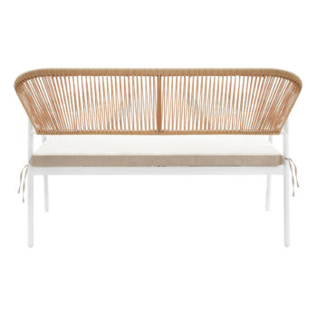 Predstavujeme vám záhradný nábytok z umelého ratanu Palny v elegantnej kombinácii bielej a béžovej farby. Tento moderný set je ideálnym riešením pre vašu záhradu, terasu alebo balkón, kde poskytne pohodlné sedenie až pre štyri osoby. Vďaka svojmu hranatému tvaru a svetlým farbám…