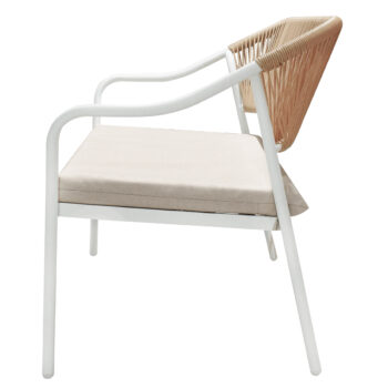 Predstavujeme vám záhradný nábytok z umelého ratanu Palny v elegantnej kombinácii bielej a béžovej farby. Tento moderný set je ideálnym riešením pre vašu záhradu, terasu alebo balkón, kde poskytne pohodlné sedenie až pre štyri osoby. Vďaka svojmu hranatému tvaru a svetlým farbám…