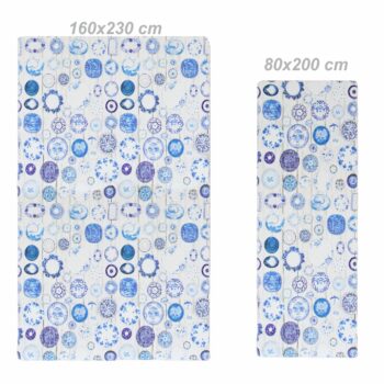 Milujete tradičnú modranskú keramiku? S kobercom PARLIN budete mať jej nádych priamo doma. Veľmi zaujímavý dizajn v podaní kombinácie modrej s krémovou robí z tohto koberca unikátny kúsok. Výrazný vzor, ktorý ho zdobí určite neunikne ani jednému pohľadu. Vyrobený je zo 100% polyestera, ktorý mu…