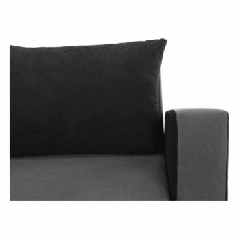 Rohová sedačka s rozkladom Paulita New L/P v elegantnej kombinácii sivej a čiernej farby je ideálnym riešením pre moderné interiéry. Táto sedačka značky KONDELA ponúka nielen štýlový vzhľad, ale aj praktické funkcie, ktoré ocení každá domácnosť.