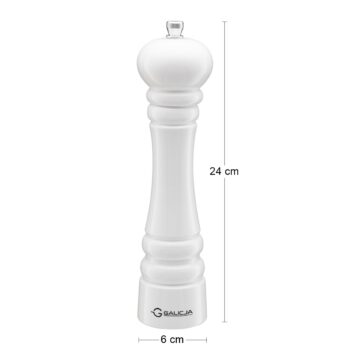 Dodajte pripravovanému jedlu tú správnu, vyváženú chuť, s čerstvo namletou soľou či korením pomocou mlynčeka na soľ a korenie PEDRO 24 cm. Vďaka svojmu krásnemu dizajnu a univerzálnemu bielemu prevedeniu sa stane nie len skvelým praktickým pomocníkom v kuchyni, ale tiež jej dokonalým doplnkom.…