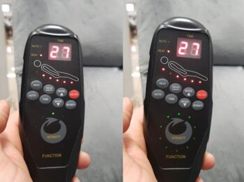 Komfortné kreslo PERMON vám zaručí oddych s maximálnym pohodlím. Je vhodné do obývačky či spálne.Kreslo PERMON je polohovateľné. Ponúka možnosť relaxačnej polohy pre ležanie s maximálnym komfortom zdvihnutých nôh.Je čalúnené kvalitnou zamatovou látkou Bluvel 03 v svetlošedej farbe. Na opierkach je umiestnený úchyt pre manipuláciu s kreslom.  Disponuje masážnou funkciou, čo isto oceníte po namáhavom dni, či len tak pri pozeraní televízie, čítaní knižky a podobne. Na bočnej strane kresla je praktické vrecko, kam si môžete odložiť ovládač na masáž.Rozmery (š/v/h): 76 x 96 x 94 cm.Výška sedu 48 cm,hĺbka sedu (bez rozkladu) 57 cm.Celková dĺžka po rozložení 160 cm.Nosnosť 120 kg. 